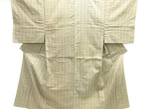 アンティーク　綿更紗　抽象模様男物着物